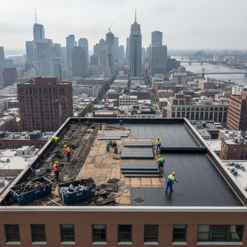 Industrial Roof Replacement